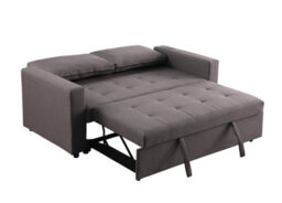 Mattress Guru Fabric 2 Seater Double Sleep Grey, Brown & Lime Omari Modern Stylish (Sofa Bed) - thumbnail 3