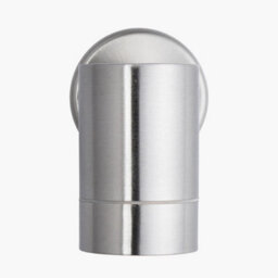 Pacific Lifestyle Steel Fixed Garden Spot Light Silver Outdoor Wall Lights Ip44 - thumbnail 3