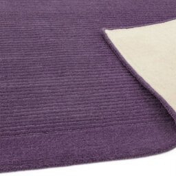 Purple Simple And Stylish Wool Handmade Modern Plain Rug For Living Room And Bedroom-200Cm X 290Cm - thumbnail 3