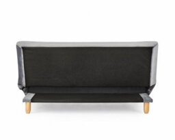 Home Detail Macey 3 Seater Grey Velvet Recliner Clic Clac Wooden Legs Tufted Back Sofa Bed - thumbnail 5