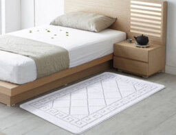 Smart Living Heavy Duty Machine Washable Runner For Hallway, Kitchen Non Slip Floor Mats, Door Mat 60Cm X 220Cm - Silver - thumbnail 3