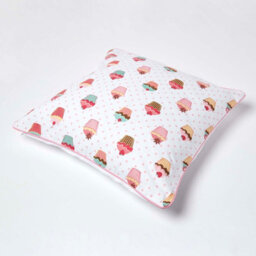 Homescapes Cotton Cup Cakes Cushion Cover, 60 X 60 Cm - thumbnail 4