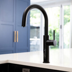 Aquataps Aquatap Fizz 5-In-1 Boiling Water Tap & Sparkling Water Tap C-Shape Matt Black - thumbnail 6