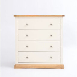 Cabinet Bits Trevi 4 Drawer Chest Of Drawers Chrome Knob - thumbnail 1