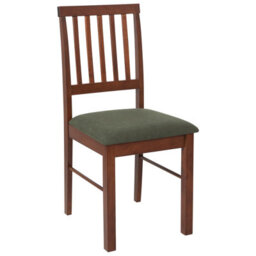 Beliani Set Of 2 Dining Chairs Orono Wood Dark Brown - thumbnail 4