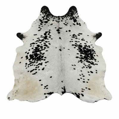 Modlux Natural Cowhide Rug, Black And White, 100% Australian Cow Fur Skin Carpet Area Rug (X-Large (25-29 Sq Ft)) - image 1