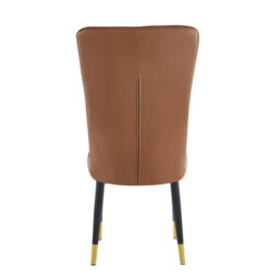 Hygrad Built to Survive Set Of 2 Dining Chairs Modern Leather High Back Sturdy Chrome Legs Office/cafe/hotel - thumbnail 5