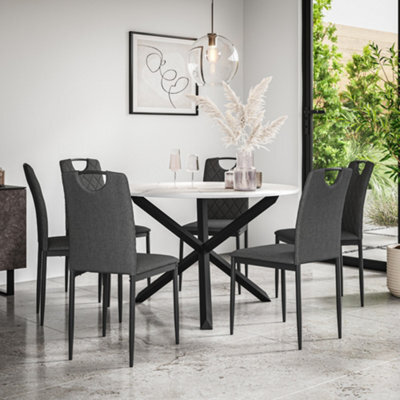 Modernique The Range Dining Table Sets Aria Dining Table And