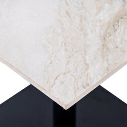 Romanby Stone Large Square Dining Table Stone Effect Dining Table - thumbnail 2