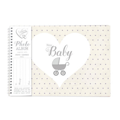 Said With Sentiment Photo Album - New Baby - image 1