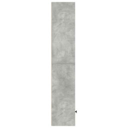 Berkfield Bookcase Concrete Grey 31X24X127 Cm Engineered Wood - thumbnail 5