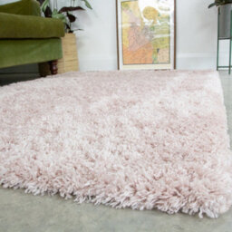 Loomed Kukoon Soft Pink Shaggy Area Rug For Living Room - 240 X 60Cm - thumbnail 3