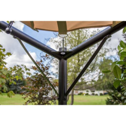 Primrose 3.5M Square Portable Powder Coated Steel Frame With Waterproof Sail Shade - thumbnail 5