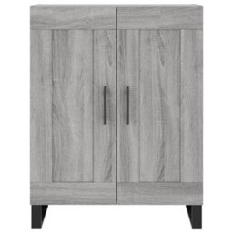 Berkfield Highboard Grey Sonoma 69.5X34X180 Cm Engineered Wood - thumbnail 8