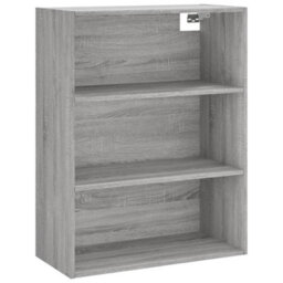 Berkfield Highboard Grey Sonoma 69.5X34X180 Cm Engineered Wood - thumbnail 5