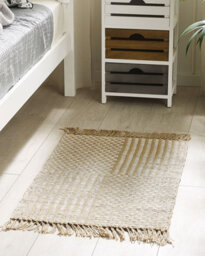 Beliani Rug Adabag Beige 50 X 80 Cm Jute - thumbnail 2