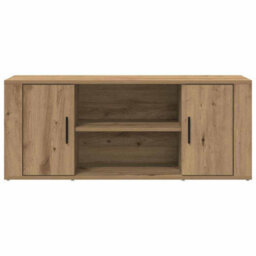 Berkfield Tv Cabinet Artisan Oak 100X35X40 Cm Engineered Wood - thumbnail 6
