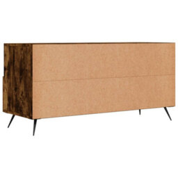 Berkfield Tv Cabinet Smoked Oak 102X36X50 Cm Engineered Wood - thumbnail 8