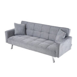 2 Seater Pull Out Sofa Bed Position Adjustable Folding Guest Bed Living Room - thumbnail 3