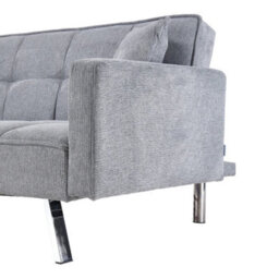 2 Seater Pull Out Sofa Bed Position Adjustable Folding Guest Bed Living Room - thumbnail 6