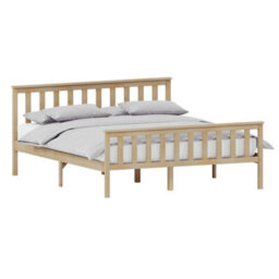 Lassic Vida Designs Milan Pine 5Ft King Size Wooden Bed Frame - High Foot End - thumbnail 8