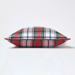 Homescapes Cotton Macduff Tartan Cushion Cover, 45 X 45 Cm - thumbnail 3