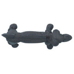 AB Tools Dachshund Boot Scraper Dog Door Stop Cast Iron Mud Muck Wedge Animal House - thumbnail 7