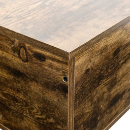 Thehotsale Wood Storage Ottoman Flip Top Storage Bench Chest With Metal Legs - thumbnail 7