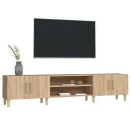 Vidaxl Tv Cabinet Sonoma Oak 180X31.5X40 Cm Engineered Wood - thumbnail 4