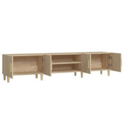 Vidaxl Tv Cabinet Sonoma Oak 180X31.5X40 Cm Engineered Wood - thumbnail 7