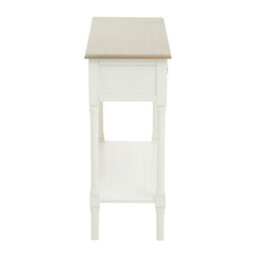 Orsina Console Table For Hallway, Pine Wood Hallway Table For Home Décor, Wood Table With 2 Drawers For Office - thumbnail 4