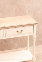 Orsina Console Table For Hallway, Pine Wood Hallway Table For Home Décor, Wood Table With 2 Drawers For Office - thumbnail 6