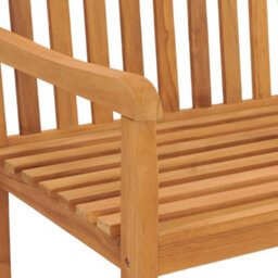 Berkfield 5 Piece Garden Dining Set Solid Wood Teak - thumbnail 6
