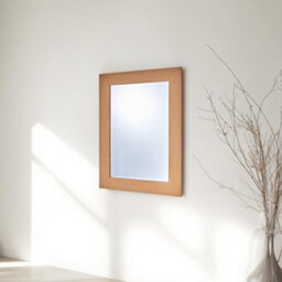 Yearn Oak Effect Framed Wall Mirror 94X119Cm - thumbnail 4