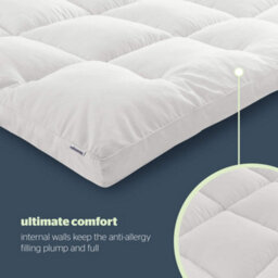 Silentnight Anti Allergy Ultimate 5Cm Mattress Topper - Double - thumbnail 4