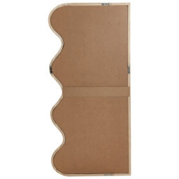 Beliani Wall Mirror Murat 69 Cm 150 Cm Paulownia Wood Natural - thumbnail 4