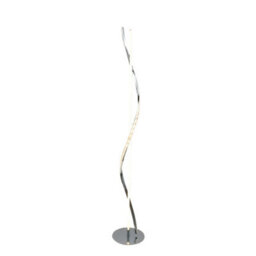 Pagazzi Lighting Pagazzi Hyde Chrome And Crystal Led Floor Lamp - thumbnail 7