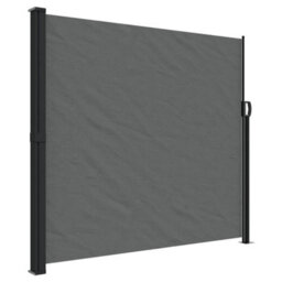 Walplus Retractable Side Awning Garden Sun Shade Canopy Gazebo For Back Door, Porch, Patio Anthracite 180X600 Cm - thumbnail 2