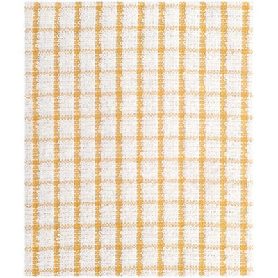 Home & Living Terrycloth Recycled Tea Towel (Pack Of 2) Yellow (One Size)