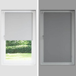 Walplus Blackout Roller Blind White 70X130 Cm, Fabric Width 65.7 Cm Polyester - thumbnail 8
