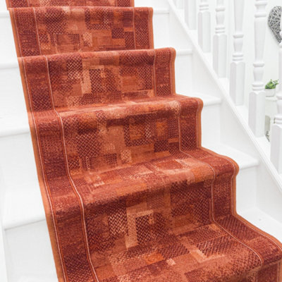 Tribe Stair Runner - Hardwearing, Non-Slip & Durable Carpet For Stairs & Staircases, Multiple Lengths - image 1