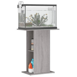 Walplus Aquarium Stand Grey Sonoma 60.5X36X72.5 Cm Engineered Wood - thumbnail 3