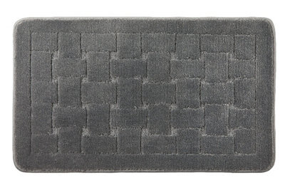 Shades Collection Bath Mat In Silver - image 1