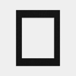 Ak Frames 14X11 Black Picture Mounts To Fit 10X8 Aperture Size - Mount Board Only (No Frame Included) - thumbnail 1