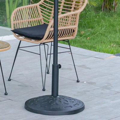 Breeins Garden Parasol Base Weather Resistant For Outdoor Furniture Umbrella, Canopy, Gazebo, Awning - image 1