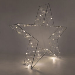 The Christmas Workshop Metal Frame Christmas Star Light - thumbnail 2
