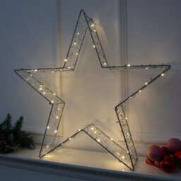 The Christmas Workshop Metal Frame Christmas Star Light - thumbnail 3