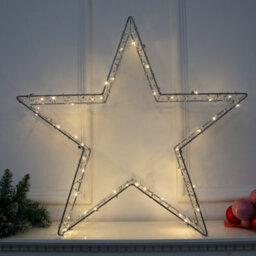 The Christmas Workshop Metal Frame Christmas Star Light - thumbnail 5