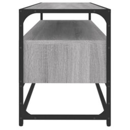 Berkfield Tv Cabinet Grey Sonoma 100X35X45 Cm Engineered Wood - thumbnail 7