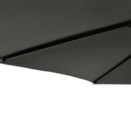 Berkfield Garden Parasol With Steel Pole Anthracite 225X225X212 Cm - thumbnail 8